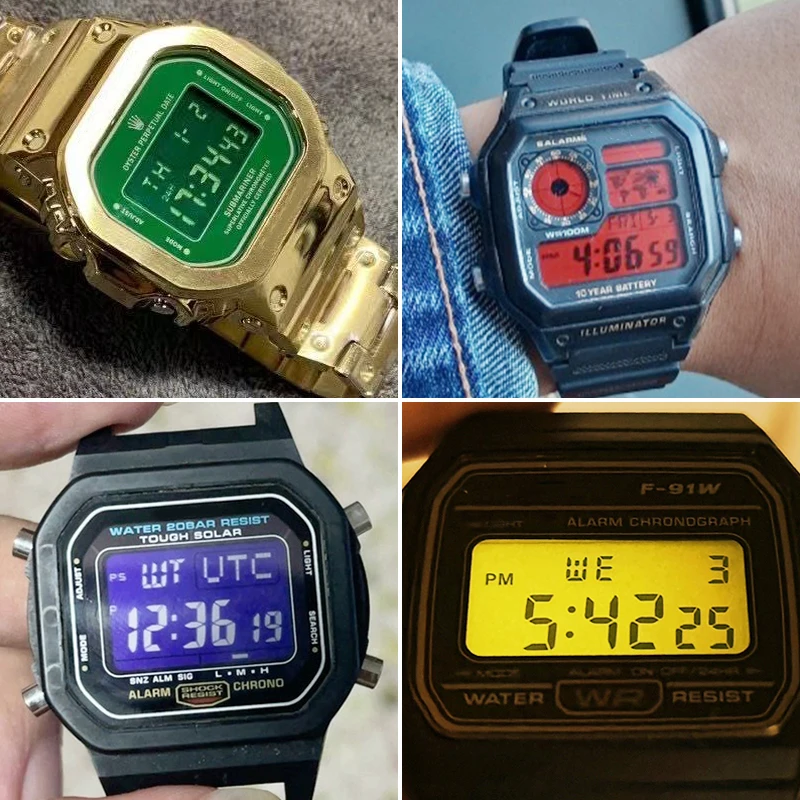 

2Pack 5*5cm 90 Degree Yellow With Adhesive Colorlinear polarizer filter Polarized Film Used for High End LCD Screen LCD Watch