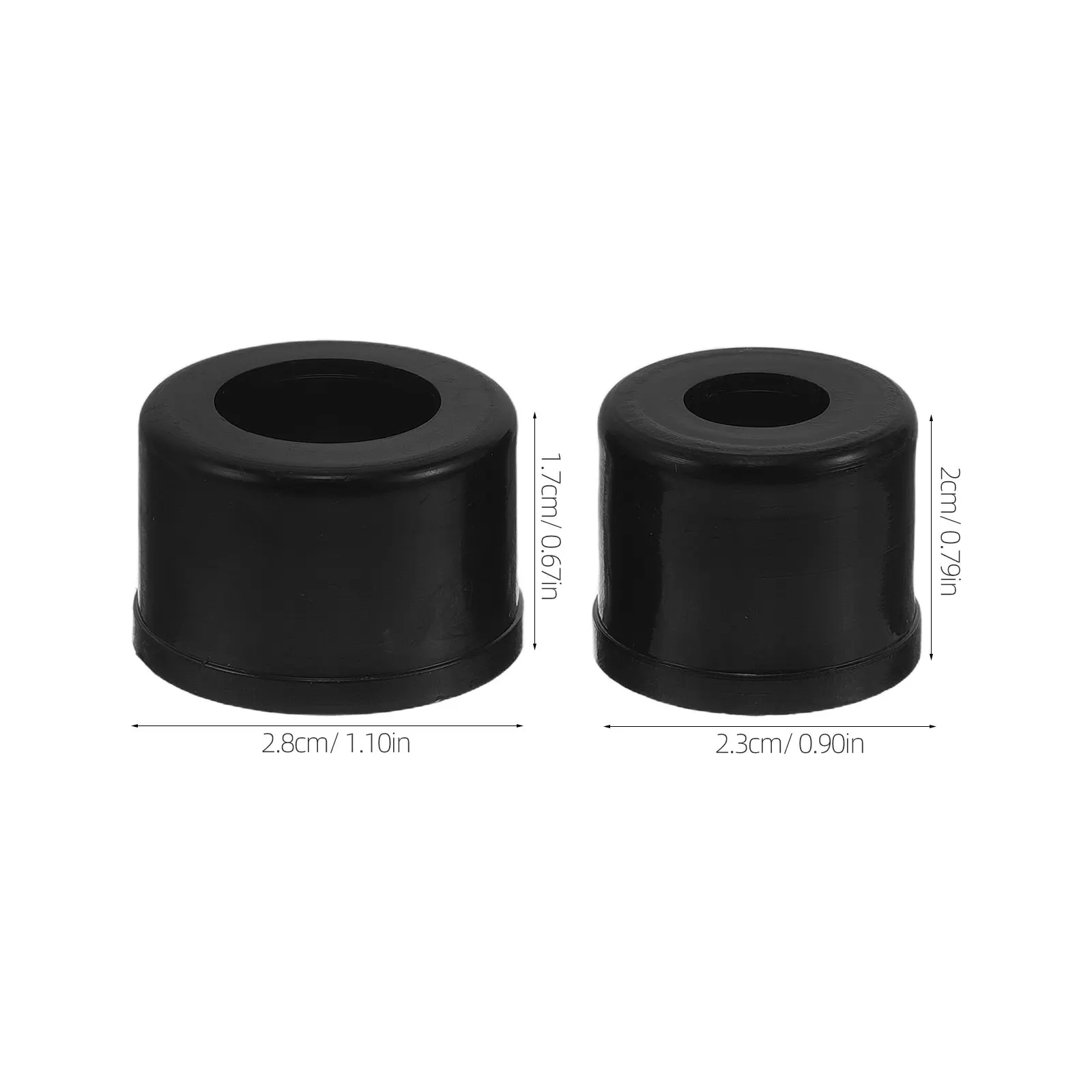 5Sets Oboe Cork End Cap Dual-Ended Tenon Protector for Upper Lower Joints Dust Debris Defense Lightweight Portable Oboe