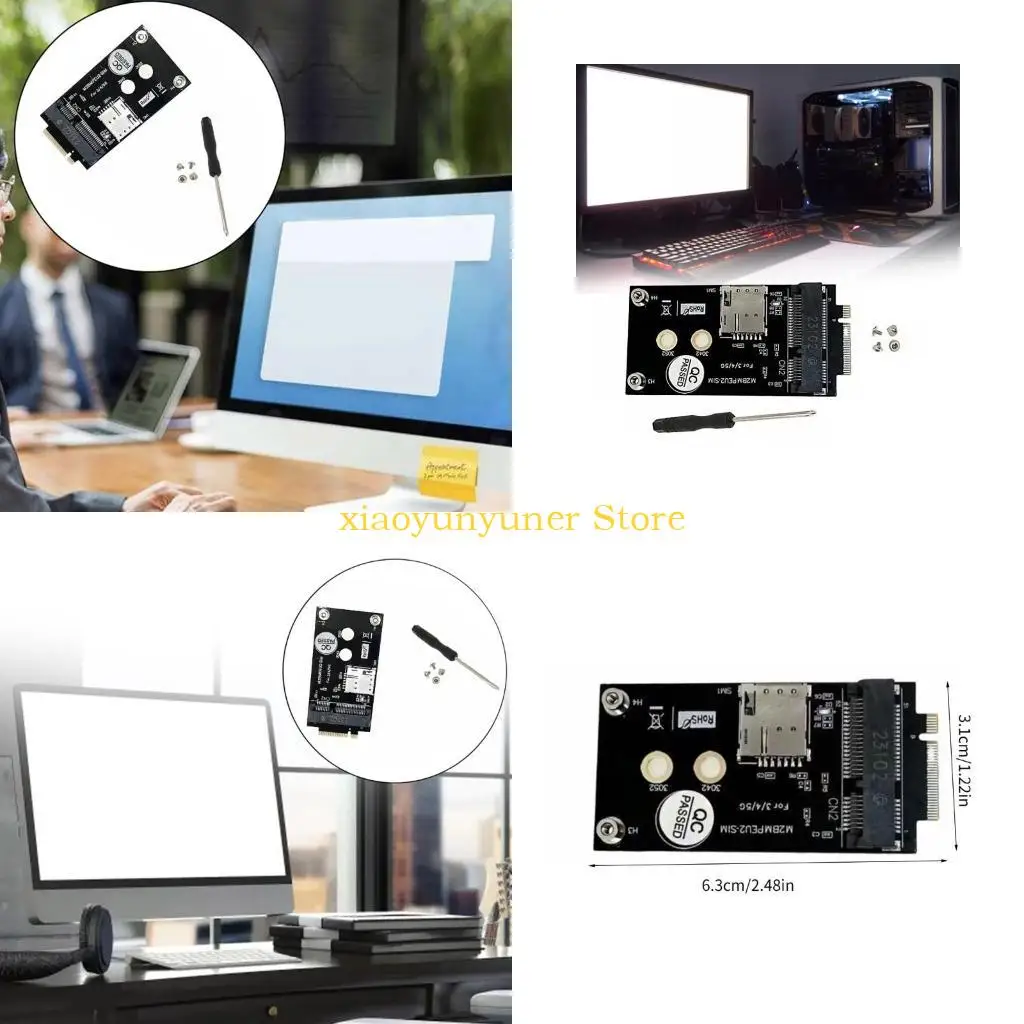 p9jb-キー-b-から-mpcie-キー-b-ngff-から-mpcie-4g-コンバータ-カード-スロット開発付き