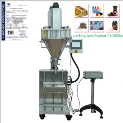 DF-Y 5-5000g Automatic Auger Filling Packing Machine Salt Dry Milk Baby Talc Face Powder Spice Bottle