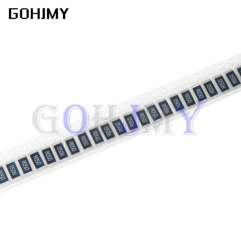 

50PCS 2512 SMD Chip Fixed Resistor 1% 1W 0.1R 0.01R 0.05R 0.001R 0.33R 1R 0R 10R 100R 2W 0.001 0.01 0.1 0.33 0.05 1 0 10 100 Ohm