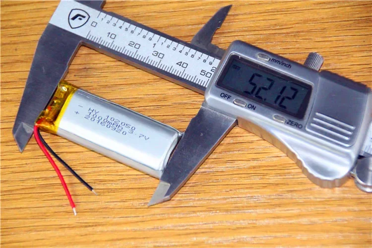 Bateria de lítio microfone sem fio WIFI navegador 3.7V 102050   Taxa de envio geral 1000mAh Mai God Célula de íon-lítio recarregável