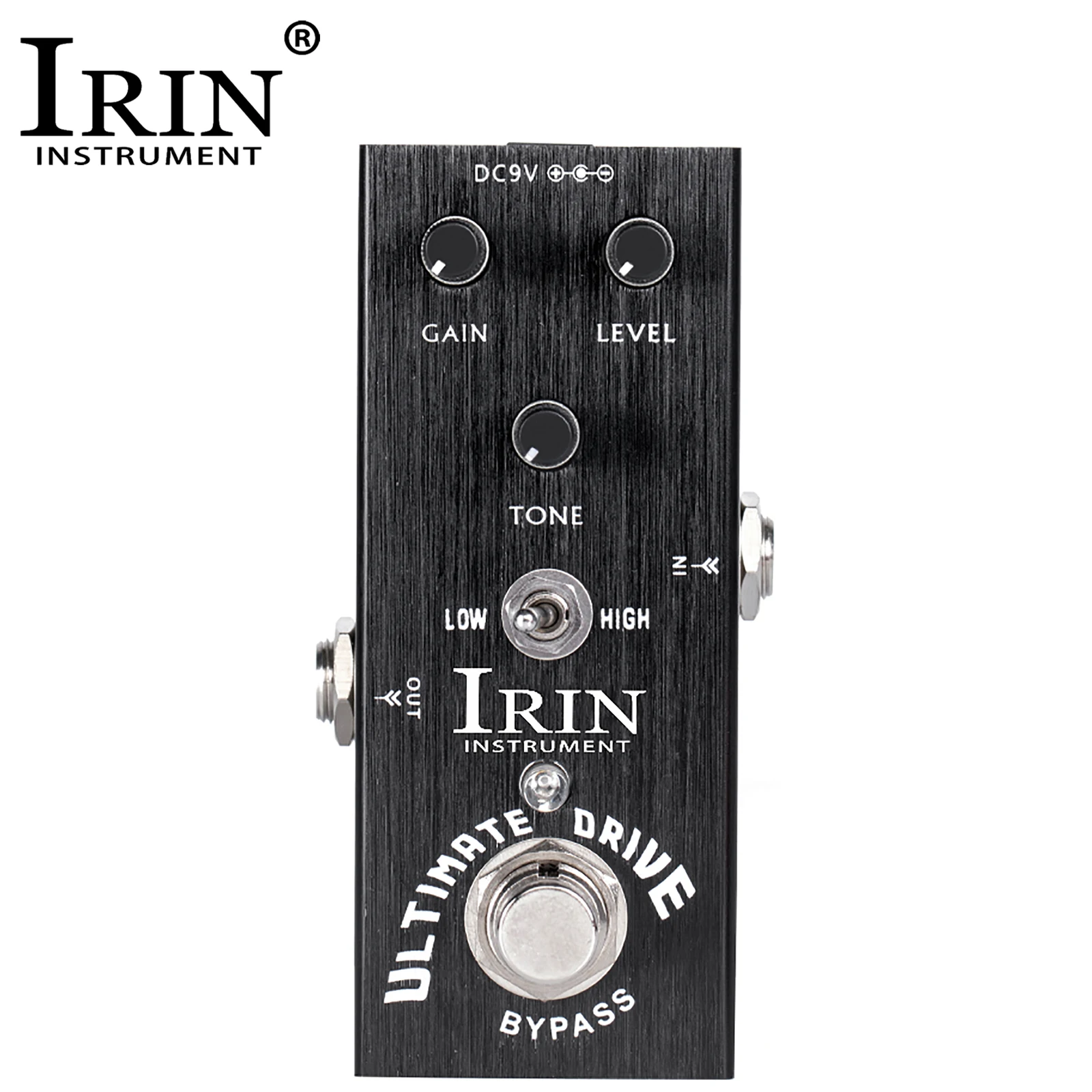 

IRIN AN-11 Electric Guitar Effect Pedal Ultimate Drive Effect Pedal Overdrive Distortion True Bypass Guitar Accessories & Parts