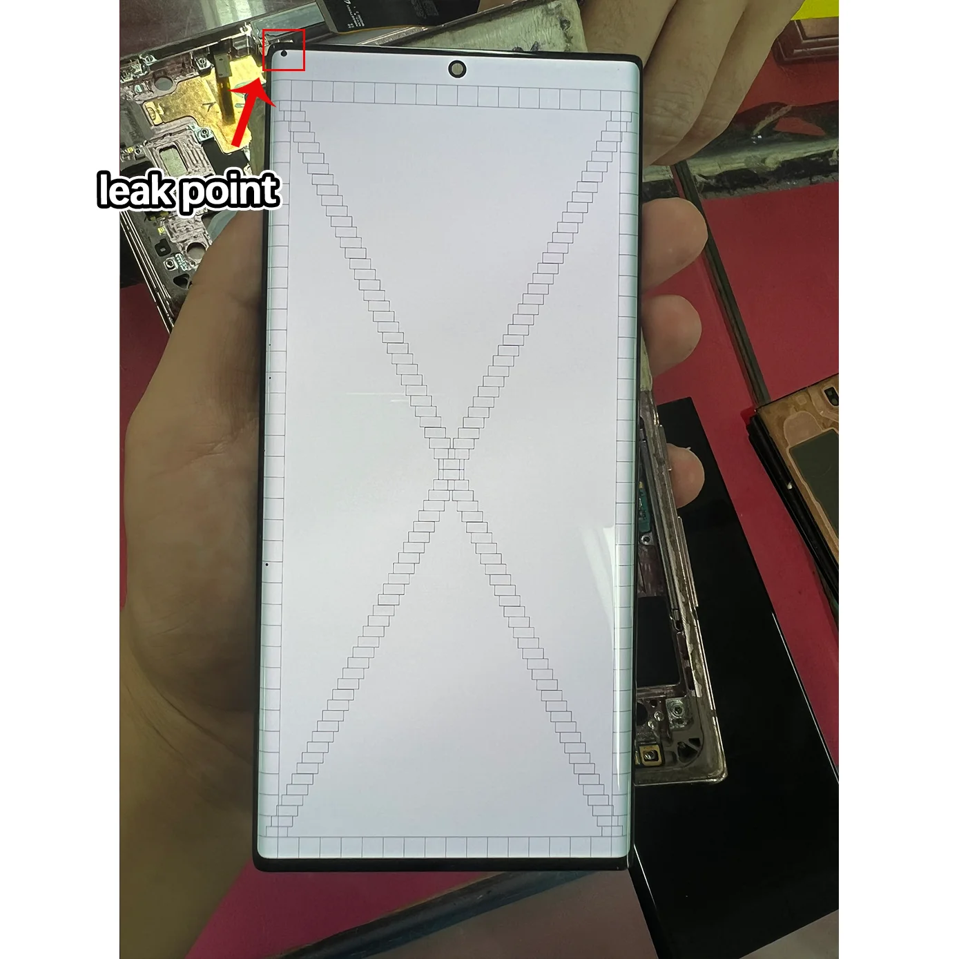 AMOLED Has Defect for Samsung Note 20 Ultra N986B N985 LCD Display Touch Screen with Frame Digitizer Assembly - view 6