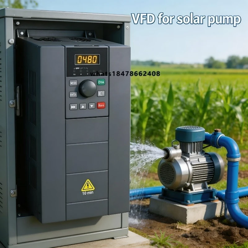 185kw 200kw 220kw 250kw 280kw Automatic Start Stop Solar Water Pump Controller Versatile PV Drive VFD for Livestock Watering