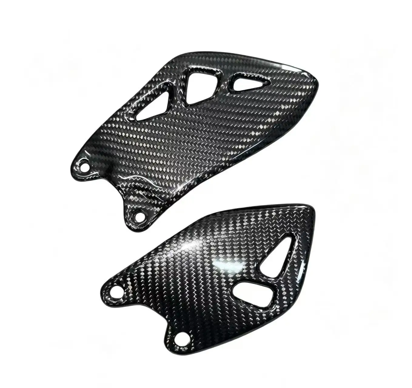 

Real Carbon Fiber Rearset Foot Peg Mount Heel Guard Plates For Kawasaki ZX10R 2011 2012 2013 2014 2015 2016 2017 2018 2019