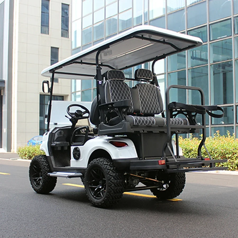 Fast Delivery Chinese 4wd Cheap Prices 2 4 6 Seater Battery Buggy Street Legal 72v City Ev Luxury Electric Club Golf Carts