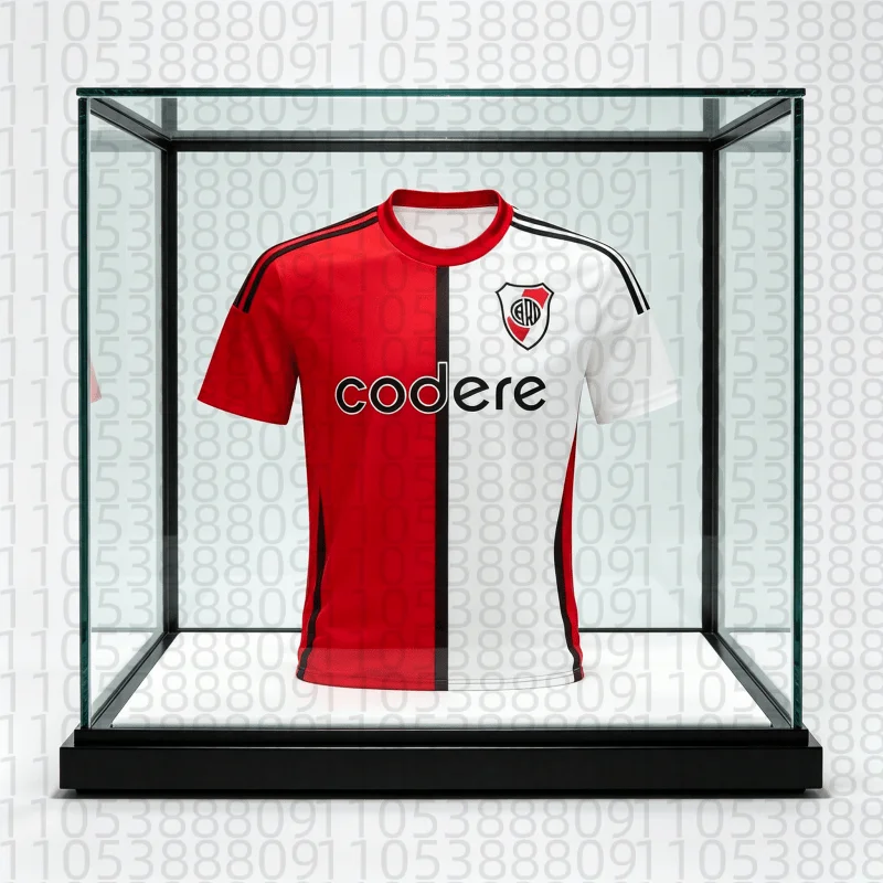 Camiseta de Fútbol del River Plate, Tercera Equipación, Verano 26, Informal, Deportiva, Cómoda, de Secado Rápido y Transpirable - Para Padres e Hijos