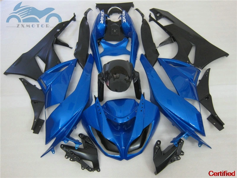 

High quality fairings kit for Kawasaki Ninja 2009 2010 2011 2012 ZX6R full motorcycle fairing set ZX6R 09-12 blue black bodywork