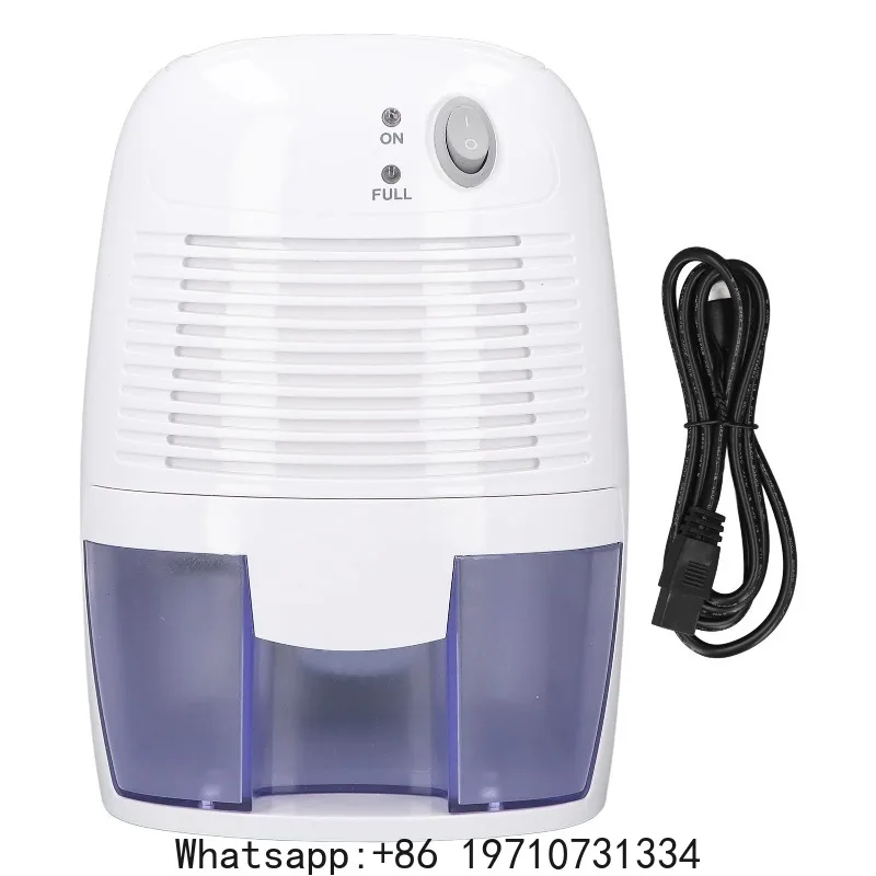 Humidity Removing Machine 10W Small Dehumidifiers 500ml Quiet Automatic Shutoff USB Non Slip Bottom for Office