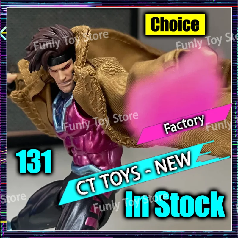 

В наличии Ct Toys Gambit Mafex 131, фигурка Росомаха SHF X-Men, аниме, фигурка, статуя, модель, индивидуальные подарки, игрушки