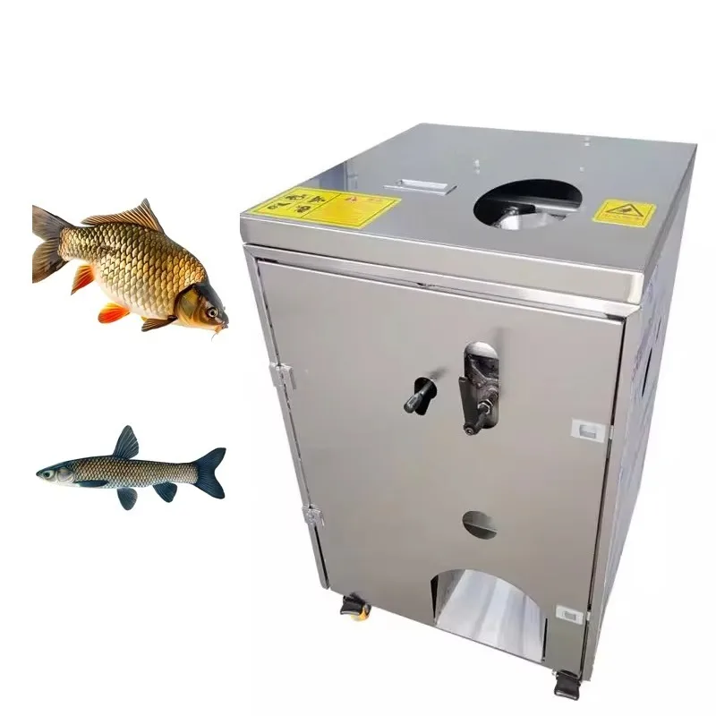 Automatic Fish Gutting & Scaling Machine for Meat Processing & Kill Fish