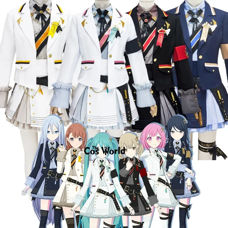 

Project Sekai Colorful Stage Feat 2.5th Anniversary Magic Academy Miku Hinomori Shizuku Rin Outfits Anime Cosplay Costumes