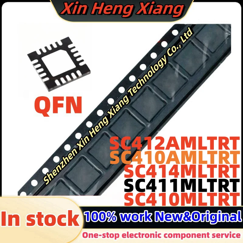 

(5pcs)SC410 410 SC410A 410A SC411 SC412A 412A SC414 SC410MLTRT SC410AMLTRT SC411MLTRT SC412AMLTRT SC414MLTRT QFN
