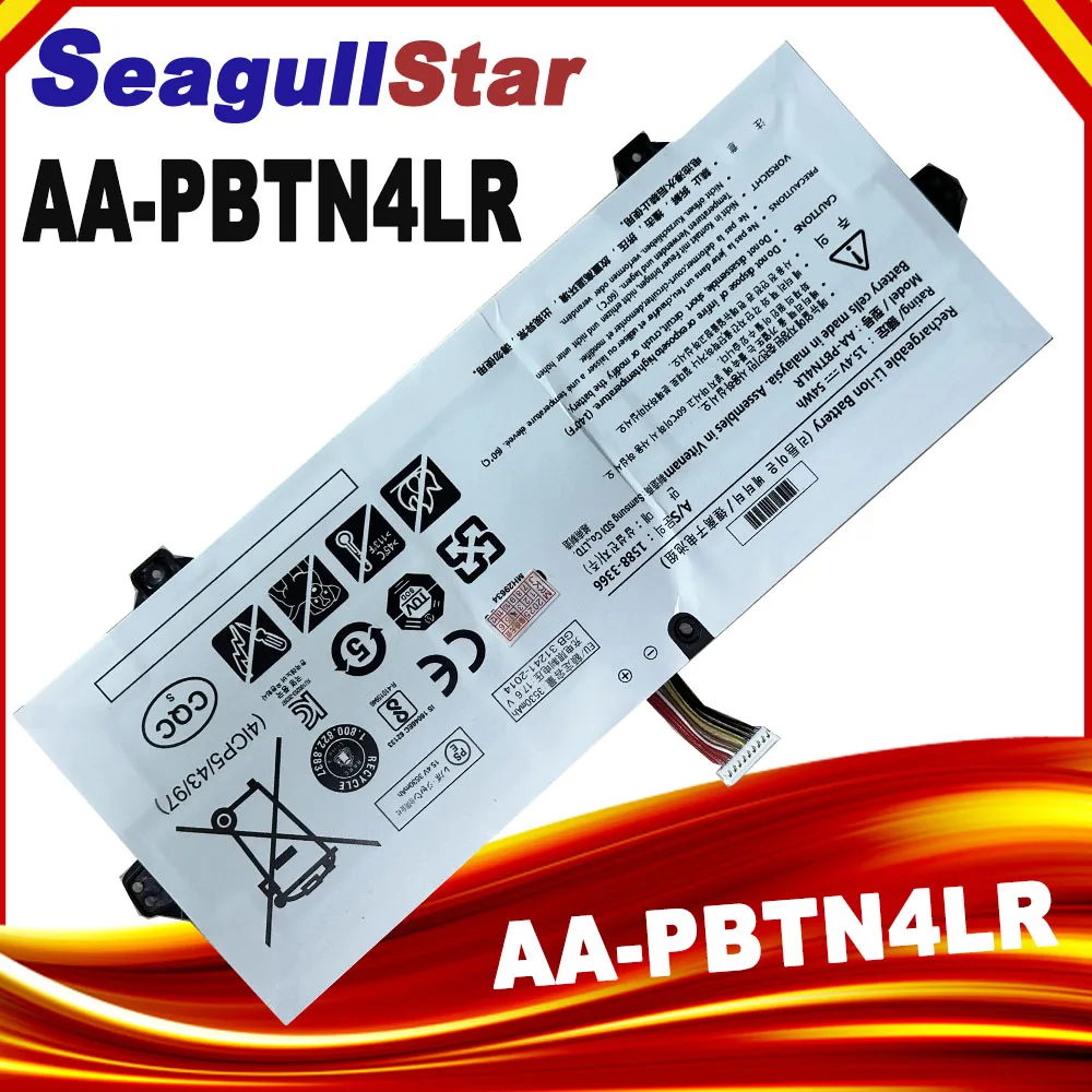 

AA-PBTN4LR Laptop Battery For Samsung NP940X5M-X02US NP940X3M-K01US NOTEBook 9 PRO 15 NP940X5N NT950QAA BA43-00 54WH