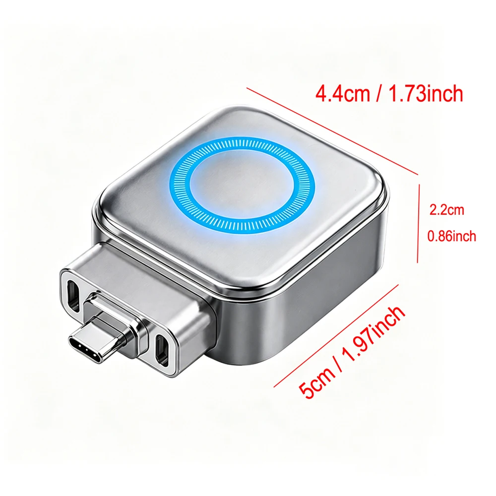 Automatic Full Charge Cut-Off Separator for Type-C Cable,Smart Auto Disconnect Charger Protector Overcharge Safety for Night Use
