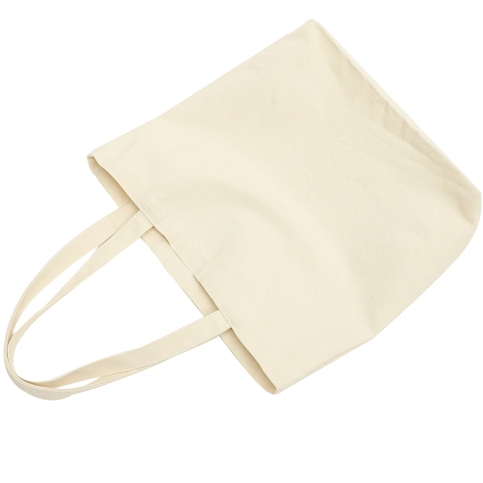 

2 Pcs Canvas Tote Large Capacity 40x35x10cm Shopping Bag For Women Casual Shoulder Bag Travel Kitchen Bar Use