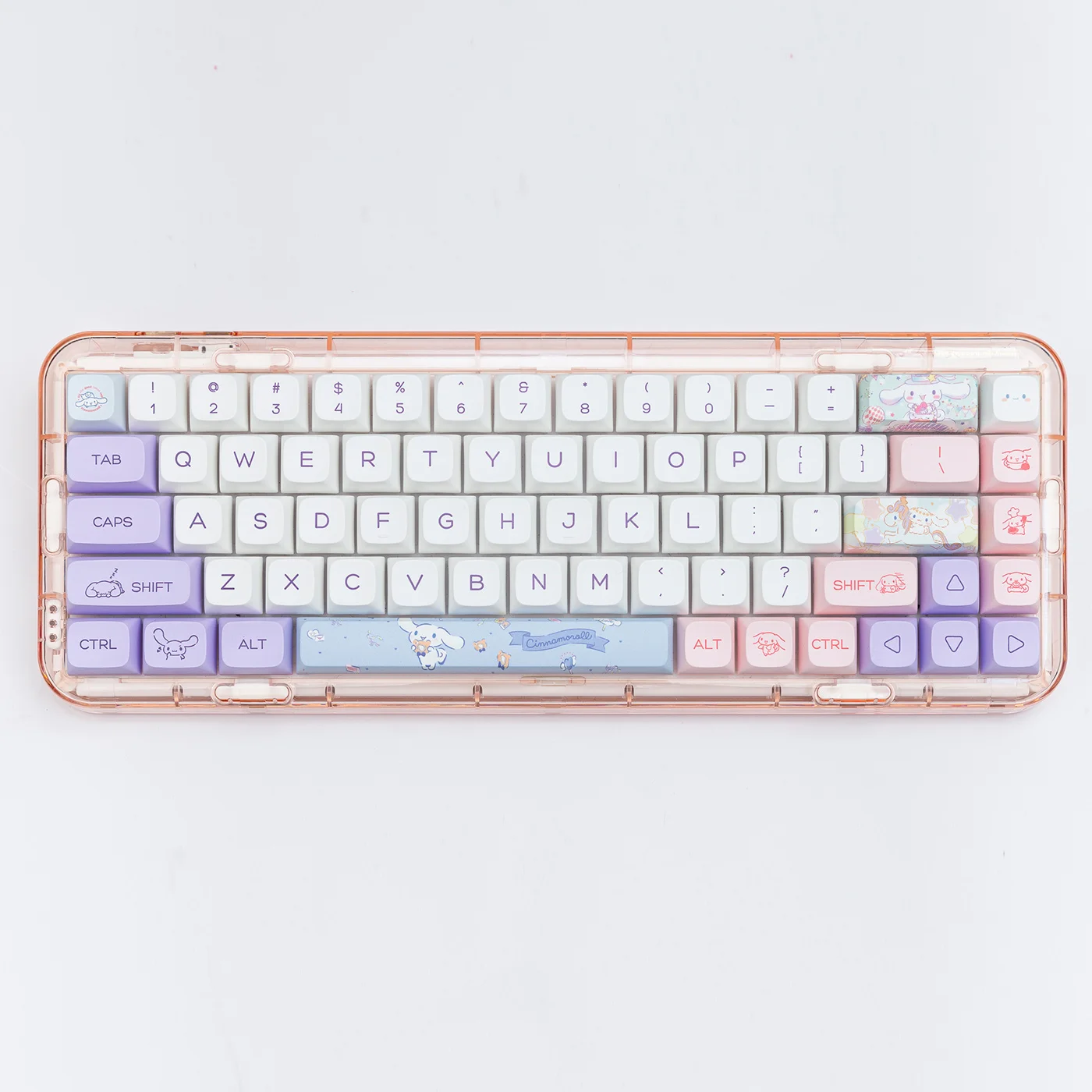 

Yugui Dog Keycap Cute Lavender XDA High Ball Cap PBT Heat sublimation Ningzhi K75/68/84/87/98