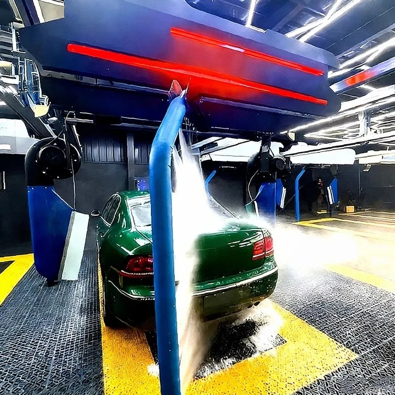 Robotic Car Wash Equipment High Pressure Car Washing Machine Configured for Integrated Commercial Car Wash System