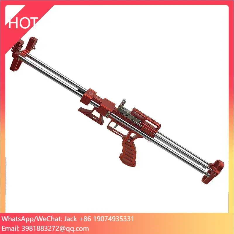 SYQT Novo estilingue telescópico fácil de transportar com faixa de borracha para caça ao ar livre