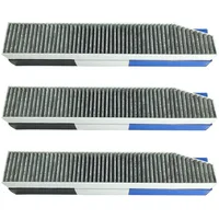 Filtro de cabina de carbón 05013595AB para JEEP GRAND CHEROKEE 3 COMMANDER 2005-2011, JEEP CHEROKEE 2001-2008 05013595AA