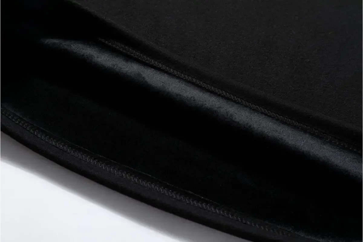 Winter-Thermoweste für Herren in Übergröße, mit Fleece gefüttert, dick, warm, ärmelloses Unterhemd, lässig – Detail 15