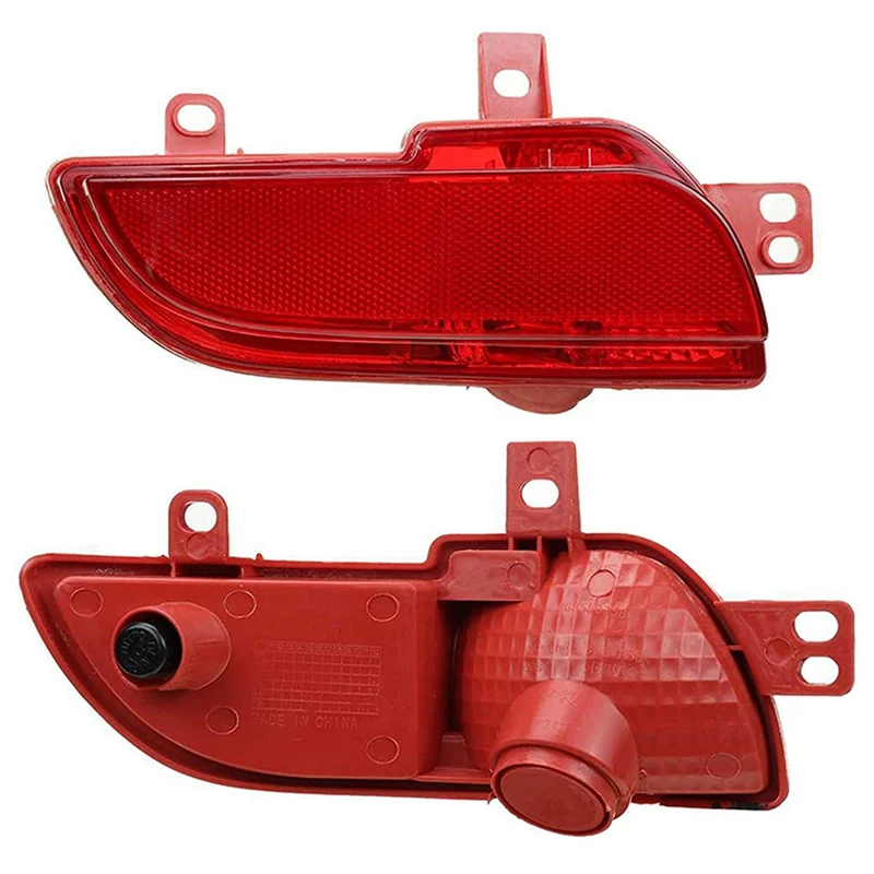 Car Rear Bumper Light Reverse Tail Fog Lamp Reflector for Peugeot 206 207 6351HA 6350HA