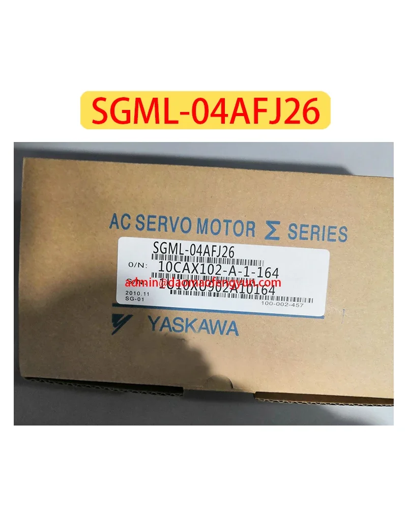 

SGML-04AFJ26 Brand new Servo motor SGML 04AFJ26，Fast shipping