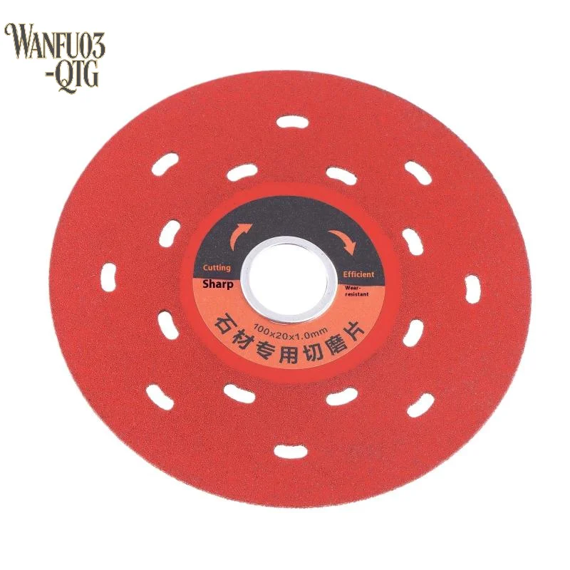 Nuevo Discos de molienda de corte de 4 pulgadas y 100mm, hoja de sierra soldada al vacío, hoja amoladora de azulejos para Metal, madera, tubos de PVC