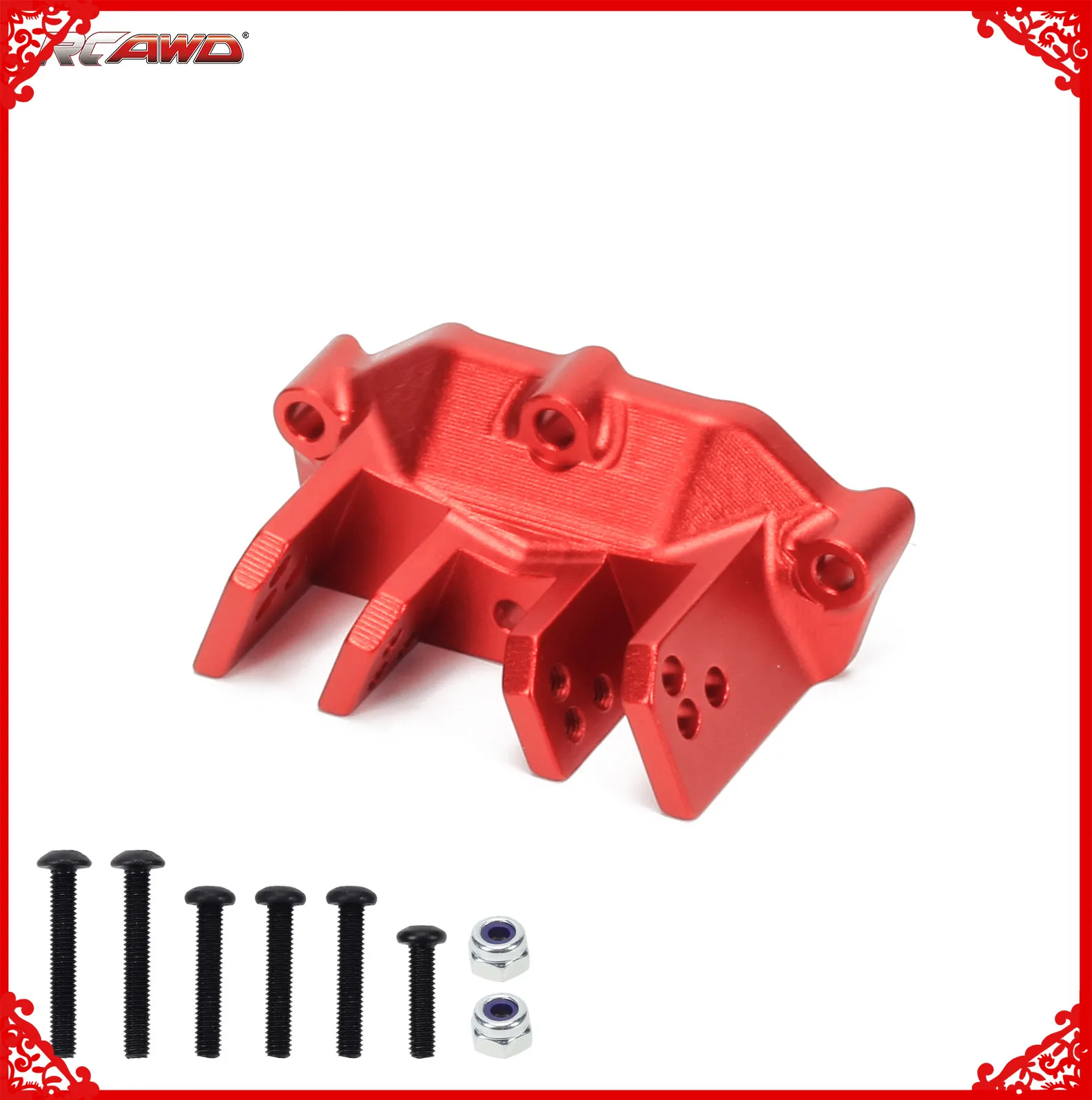 Aluminum alloy Axle Housing Upper Track Rod Mount  for 1-10 Losi Baja Rey Hammer Rey U4 RC car Upgrded part