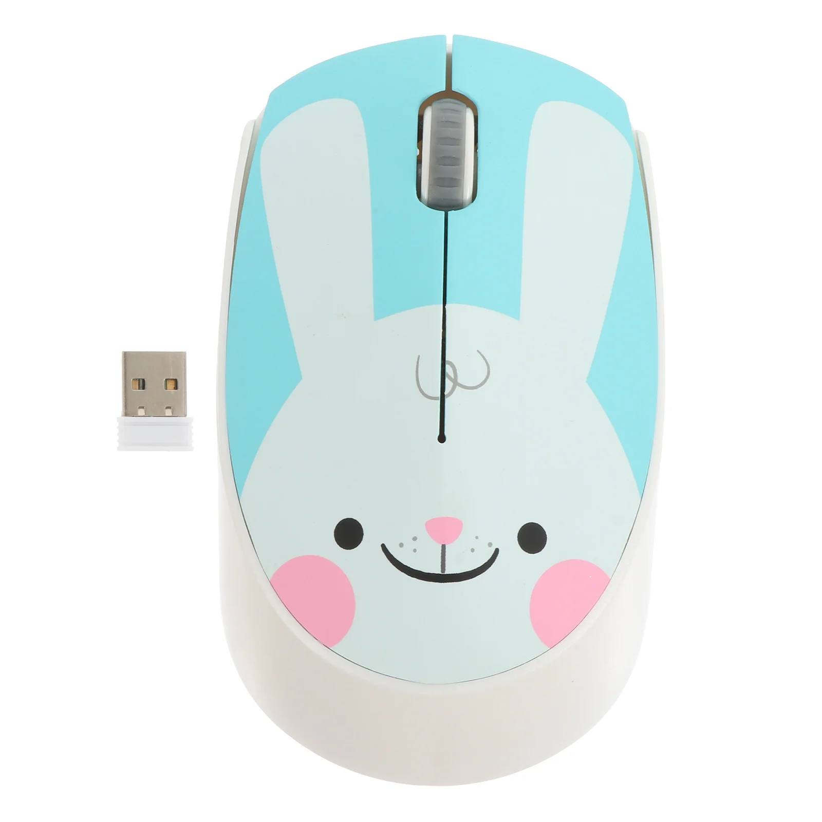 

Wireless Mouse 2.4ghz Optical Silent Mouse Lightweight Cartoon Design for Notebook Laptop Computer Office Use Office Mute Mouse,
