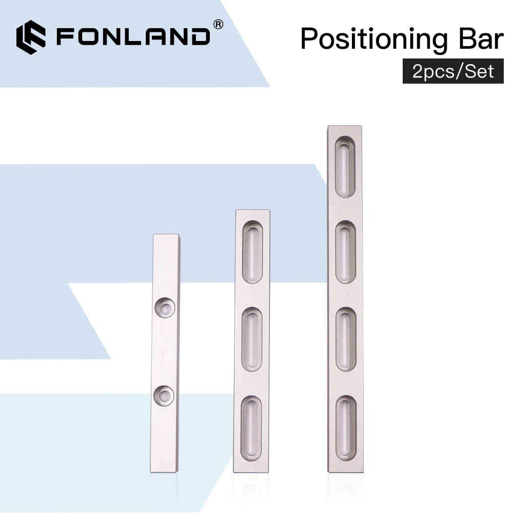 Установочный стержень Fonland 2 шт. 125*12 мм, фиксирующая лента с 4 винтами для волокна и Co2, маркировочная гравировальная машина