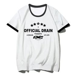 drain gang t shirt men designer Japanese top man 2000s clothing