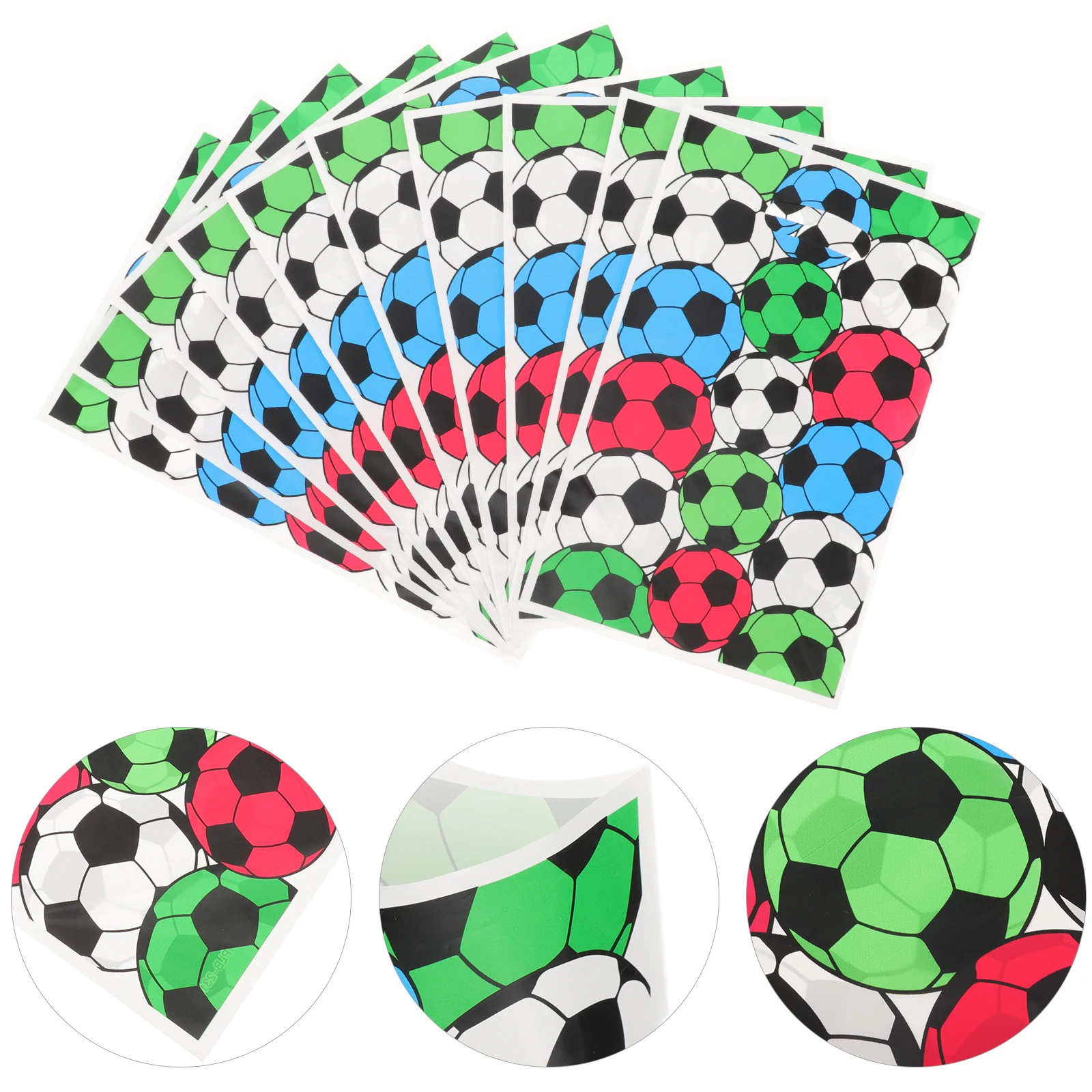 

50 Pcs Football Gift Bag Sports Snack Packing Storage Bags Pearlescent Film Medium Size For Party Favor Treat Bag