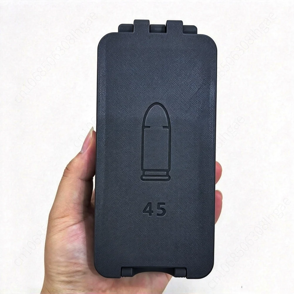 Snap-type 3D Printing. 45ACP 50 Holes Slots Bullet Storage Cartridge Military Fans Gift, Just An Empty Box