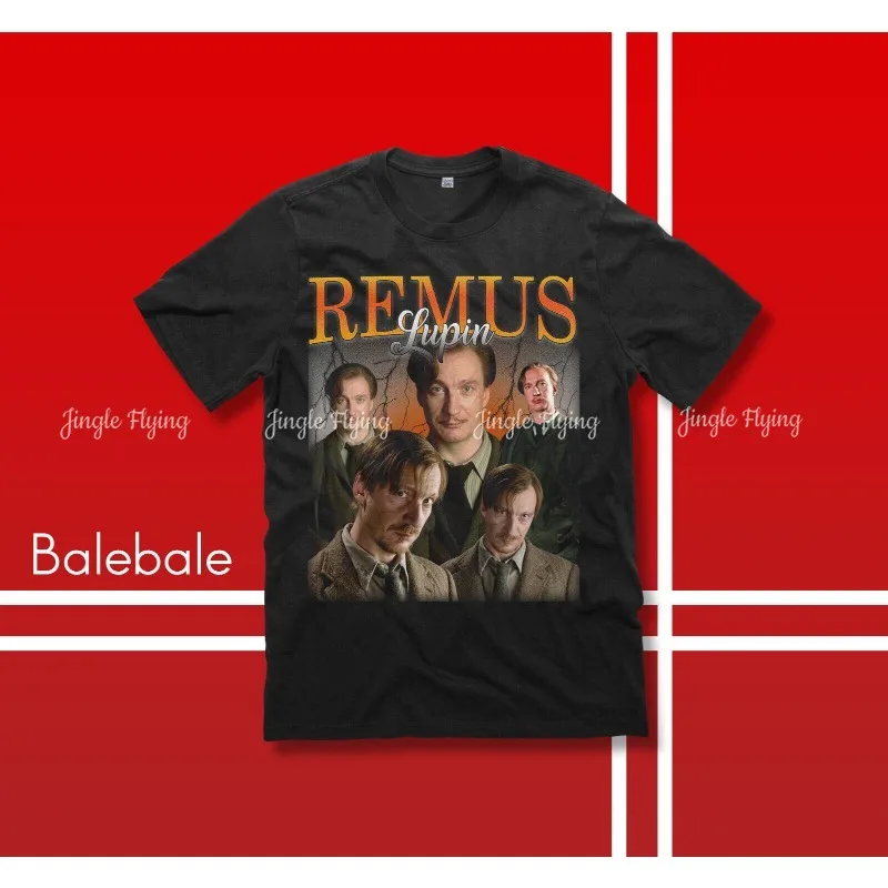 Remus Lupin Ator Americano Vintage 90s Camiseta Personalizada Unissex