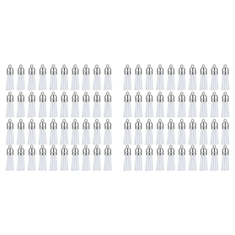 

CYL-200 шт. брелок с кисточками из искусственной замши, подвески с кисточками, брелок для украшения для поделок своими руками, принадлежности для изготовления (белый)