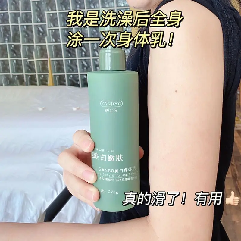Niacinamide Whitening Body Lotion, Moisturizing & Hydrating for All-Over Skin, Long Lasting Scent, Unisex