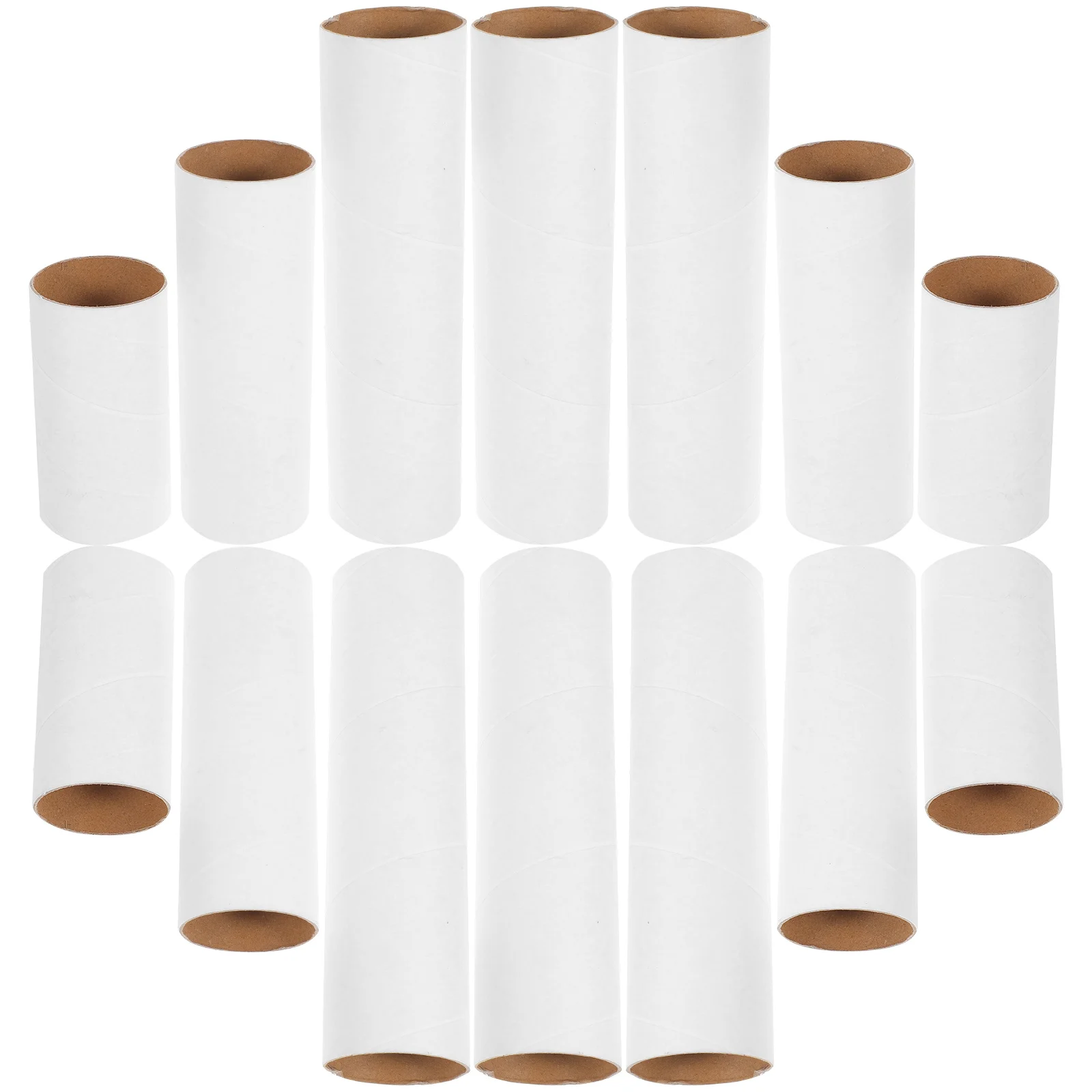 

18pcs Paper Tubes For Crafts Diy Art Projects Children Kindergarten Activity Round Cardboard Tubes Creative Paper Tube Wind
