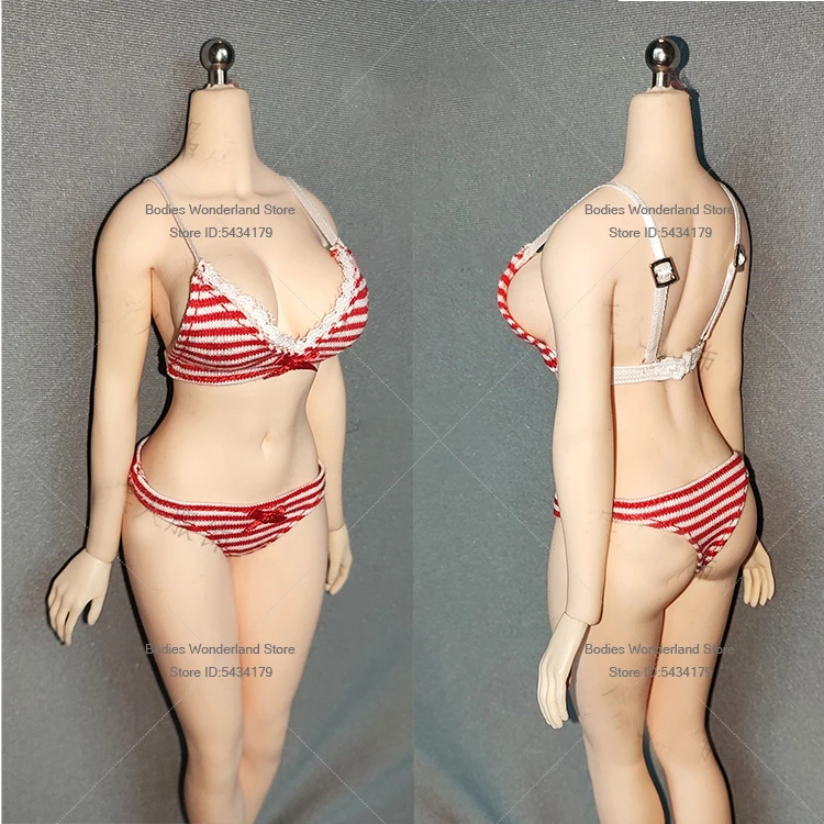 متوفر في المخزون 1/6 مقياس حزام القوس أفقي مخطط الملابس الداخلية مجموعة أنثى الجندي مجموعة البرازيلي السروال ل 12 ''TBL عمل الشكل #2