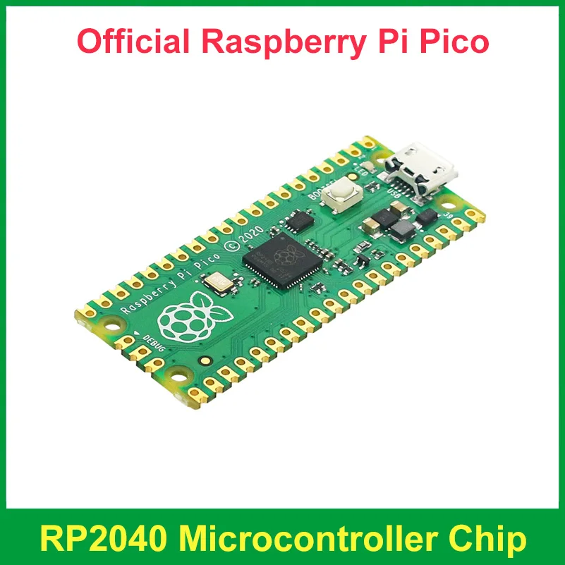 Raspberry Pi Pico RP2040 Microcontroller Chip Dual-Core 264KB ARM Cortex M0+ Processor Low-Power