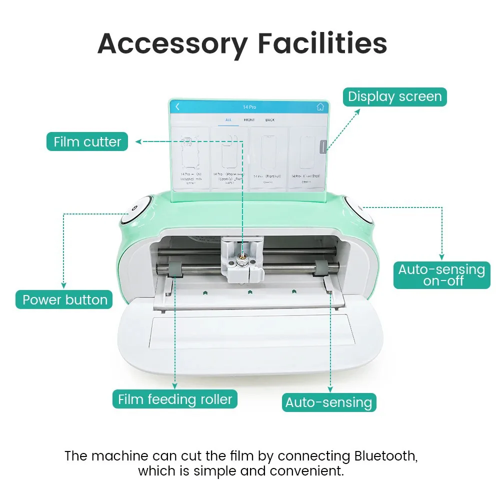 Picture 3: Cutting Plotter Carton Unlocking Hydrogel Tpu Film Screen Protector Cutting Machine