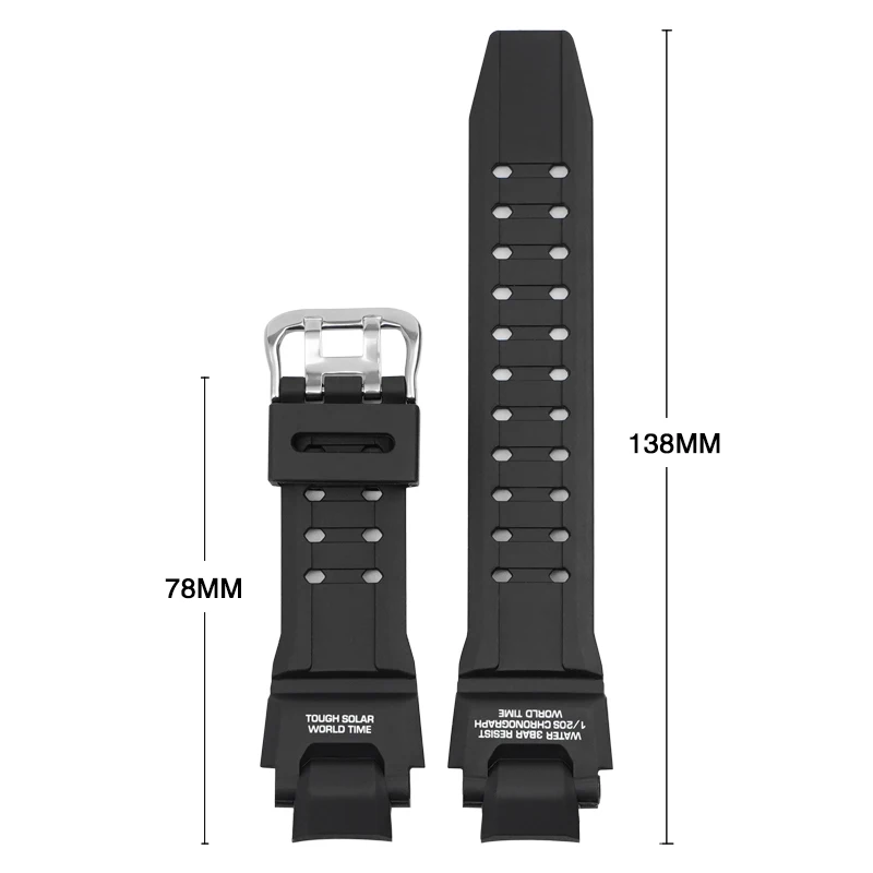 PU Band Watch Strap For Casio G-shock GW-4000 GA-1000 GW-A1000 GW-A1100 G-1400 Watchband Bracelet Belt Watch Accessories