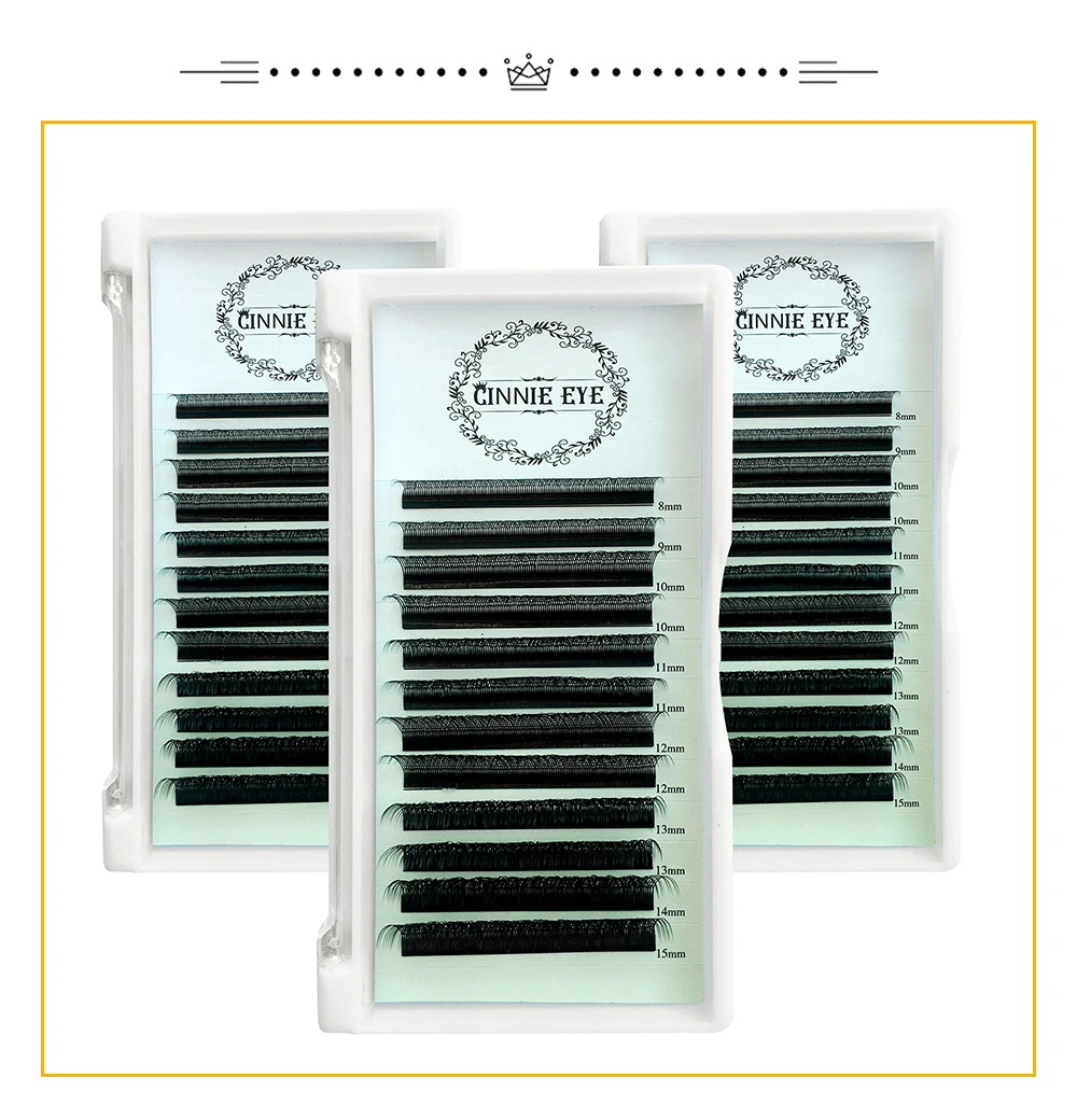 YY Lash Extensions Y-Form Volumen Wimpern 3D Faux Cil Vorgefertigte Fächer Lash Cluster Makeup Classic Individuelles Wimpernbündel CIlios – Detail 11