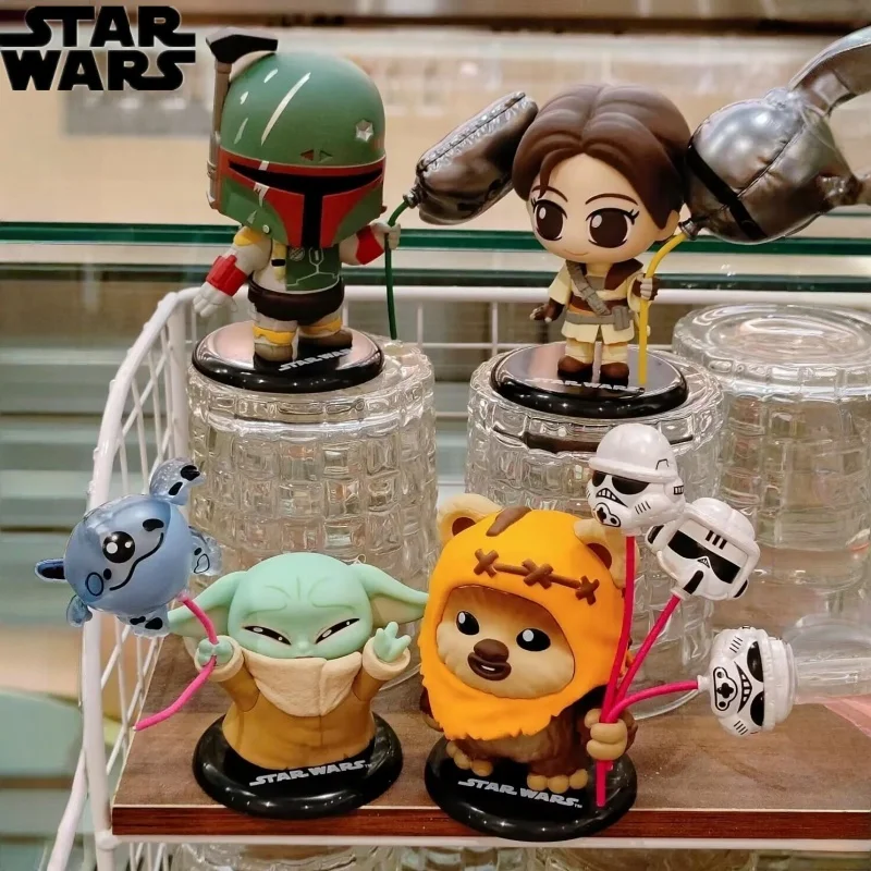 

Hot Original Star Wars Balloon Cosbi Bobble-Head Collection Series Blind Box Mini Figure Collectible Toy Blind Box Gift