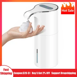 Automatic Soap Dispenser 450ML USB Charging Infrared Induction Smart Liquid Foam Soap Dispenser Hand Washer Sanitizer