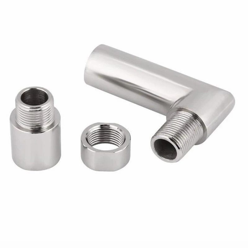 

3PCS Universal 90 Degree Oxygen Sensor Bung Extension 02 Angled Extender Spacer Car Accessories