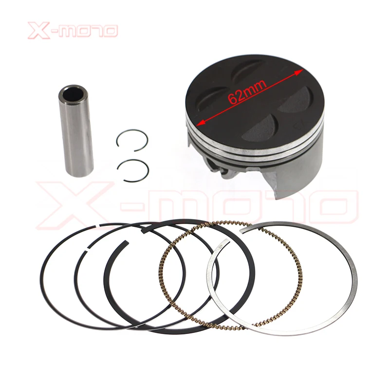 YX150 160 170 CC Engine 60/62mm Piston Kit For Kitaco YX 4 Valve Cylinder Head Pit Dirt Bikes YCF  SDG GPX Motocross