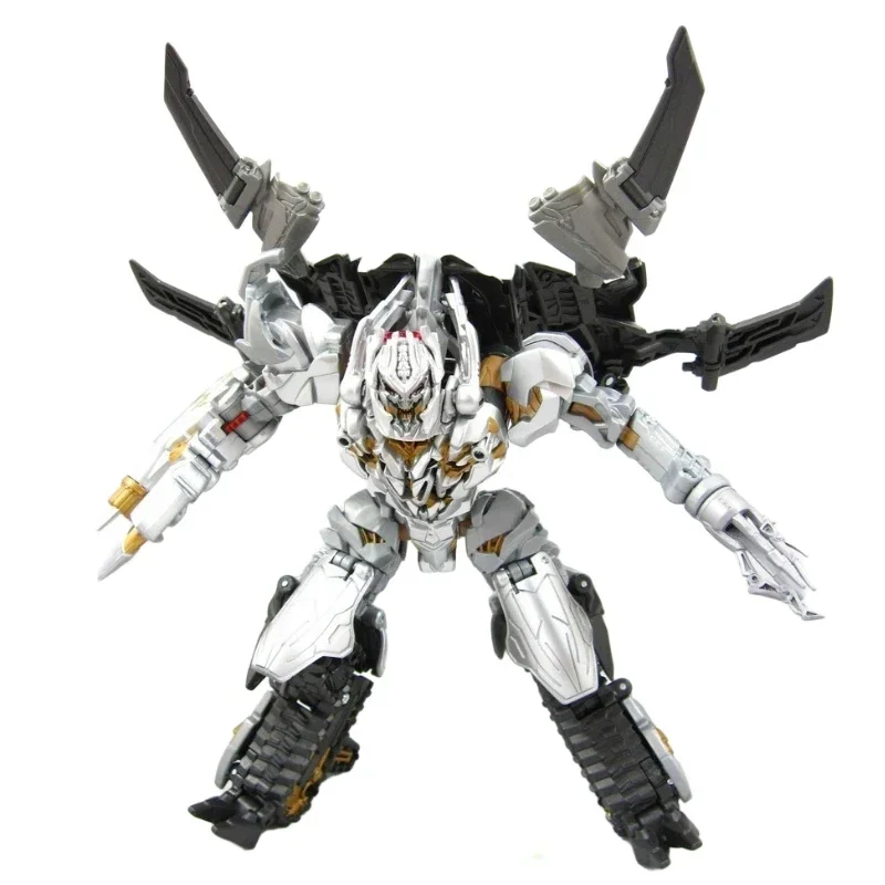 En Stock Takara Tomy Transformers MB versión regular MB-03 Megatron figura coleccionable Anime Robot Anime modelos de acción juguetes chico regalo