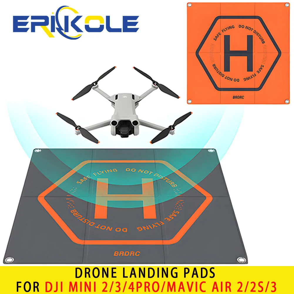 Drone Landing Pad for DJI MINI 4 Pro/3 Pro/MAVIC 3/Avata 2/Air 3 Universal Foldable Aircraft Launch Mat RC Drones Accessories